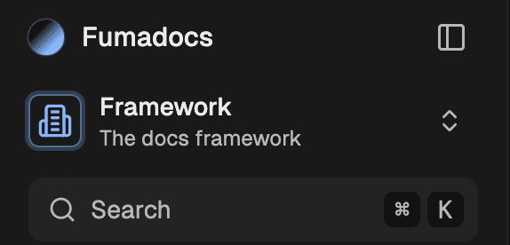 Sidebar Tabs
